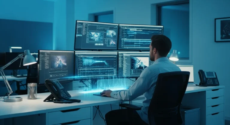 A software developer optimizing video workflows using the cobalt api for efficient media processing.