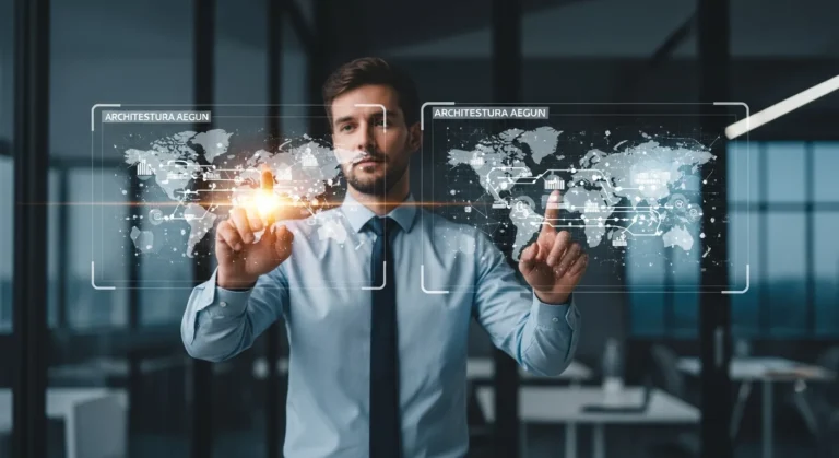 A high-tech visualization comparing edi vs api data exchange methods for enterprise business strategy.