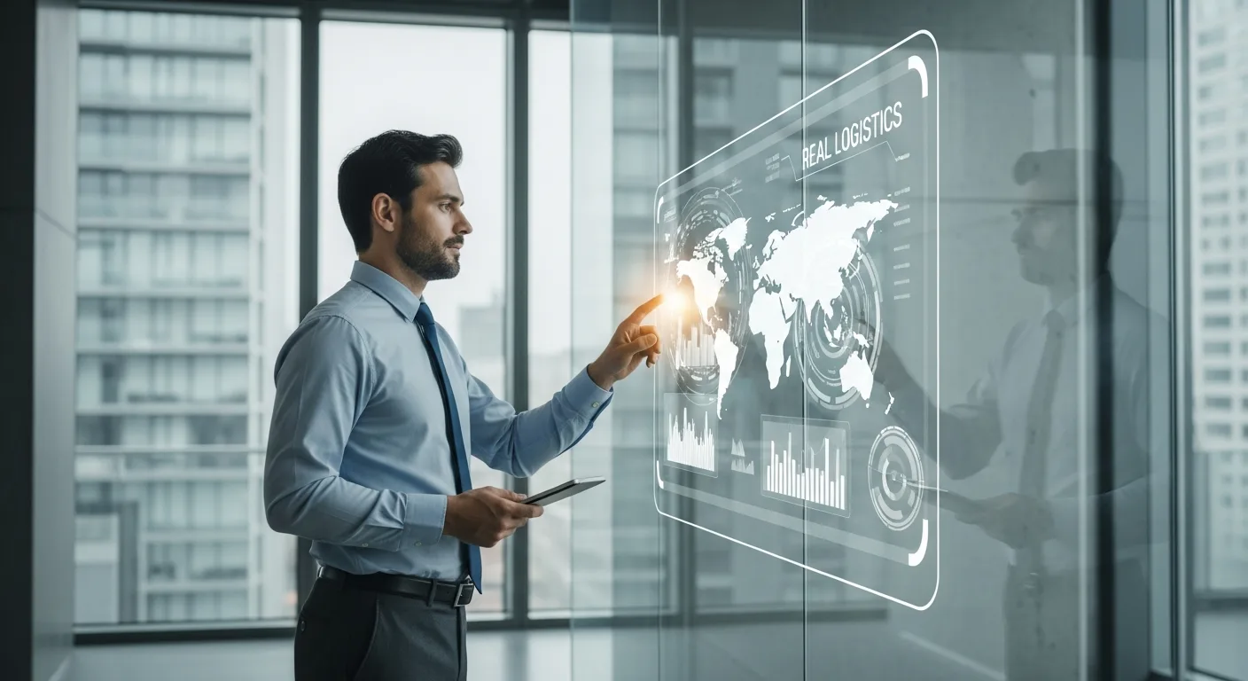 A professional man analyzing real-time business data using dynamics erp for modern enterprise growth.